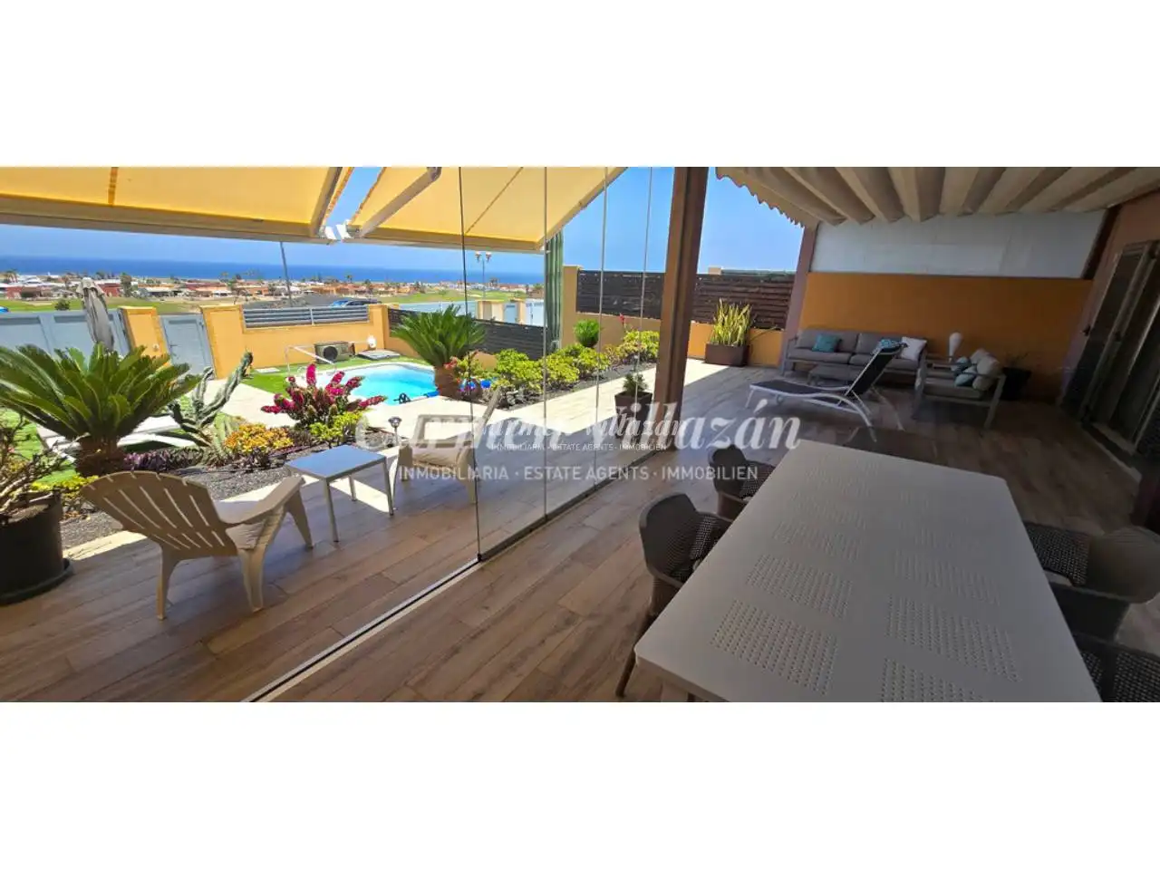 Terrassa de Casa o xalet en venda en Antigua amb Jardí privat, Terrassa i Moblat