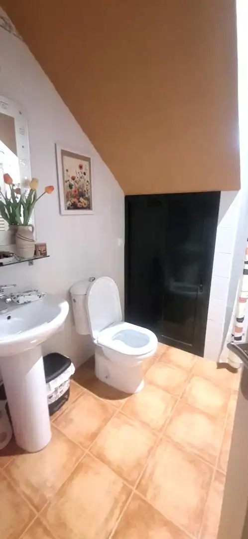 Badezimmer von Haus oder Chalet zur Miete in Burguillos mit Klimaanlage