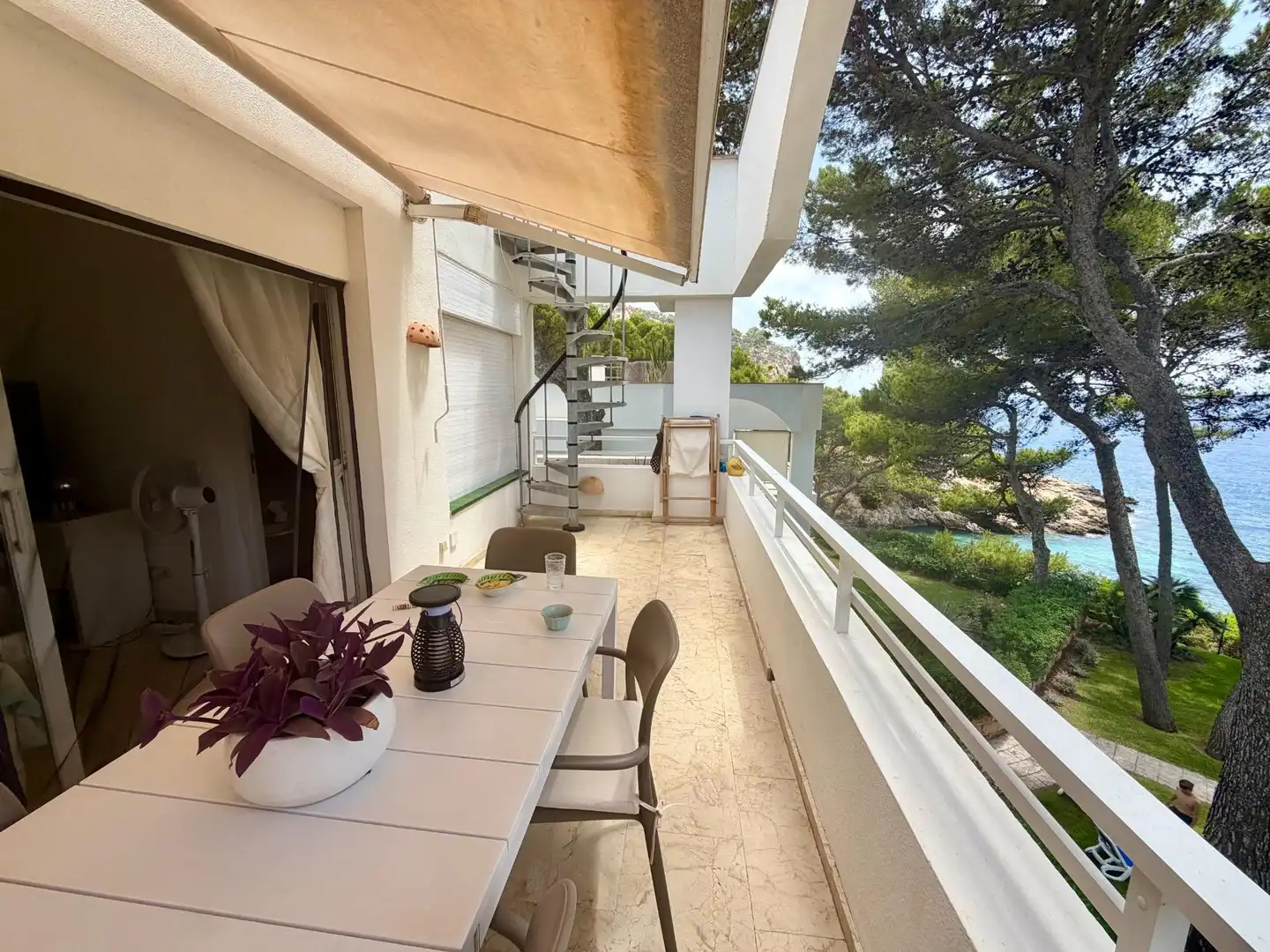 Terraza de Ático de alquiler en Andratx con Aire acondicionado, Calefacción y Jardín privado