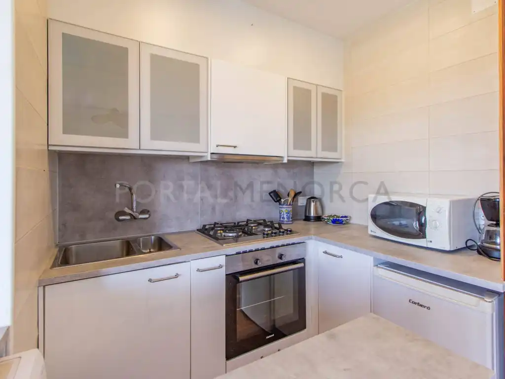 Apartment mit Terrasse zum Verkauf in Cala en Porter, imagen 8