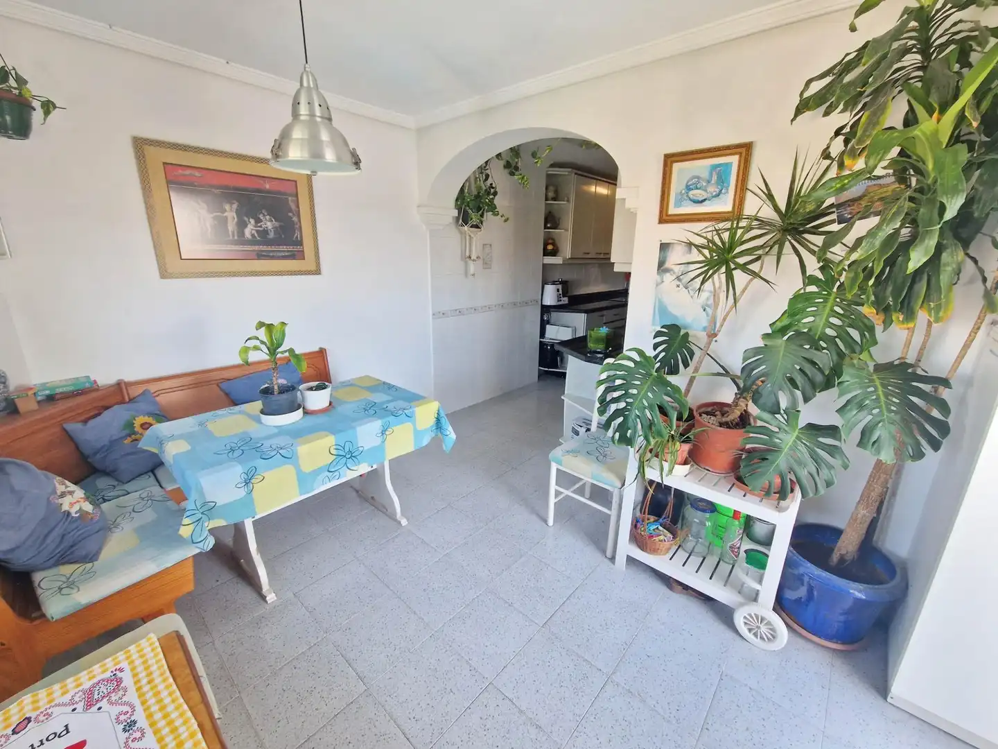 Cuina de Àtic en venda en Málaga amb Aire condicionat, Calefacció i Jardí privat