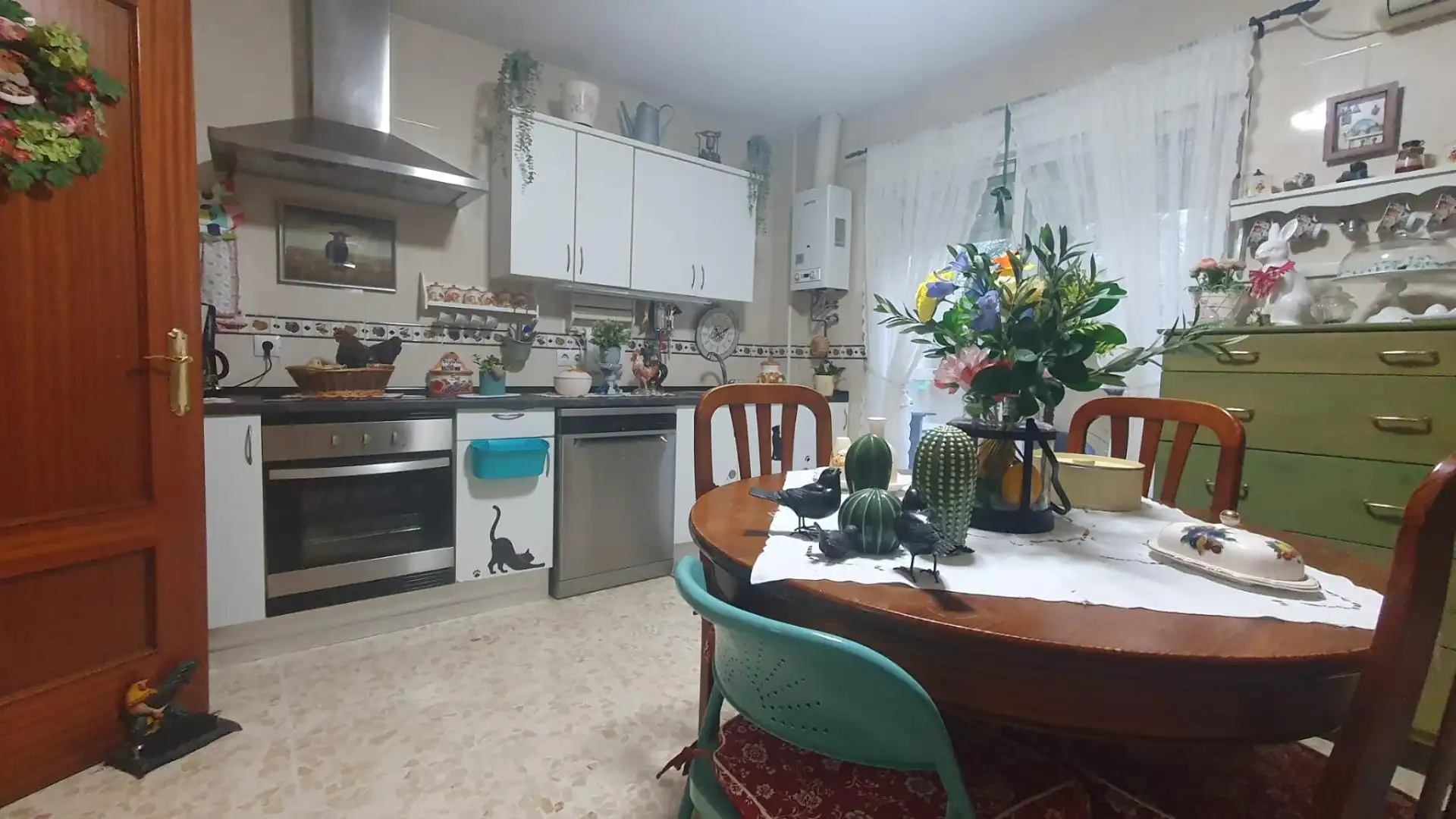 Cocina de Casa adosada en venta en Camas con Aire acondicionado, Terraza y Trastero