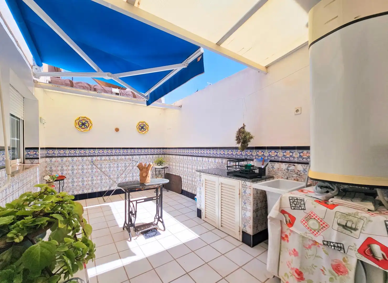 Terraza de Casa o chalet en venta en Cartagena con Aire acondicionado, Jardín privado y Terraza