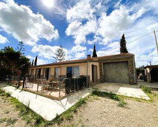 Exterior view of Country house for sale in Montbrió del Camp  with Swimming Pool