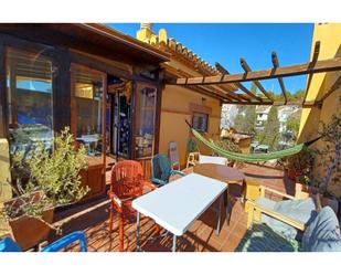 Terrace of Single-family semi-detached for sale in  Granada Capital  with Heating, Terrace and Swimming Pool