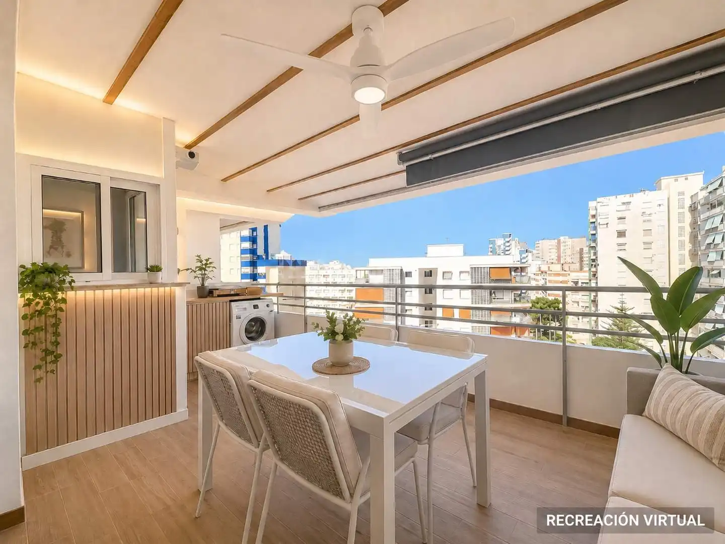 Terrassa de Apartament en venda en Gandia amb Jardí privat, Terrassa i Balcó