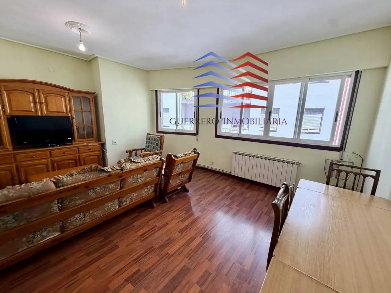 Wohnzimmer von Wohnung zur Miete in Ourense Capital  mit Heizung, Möbliert und Balkon
