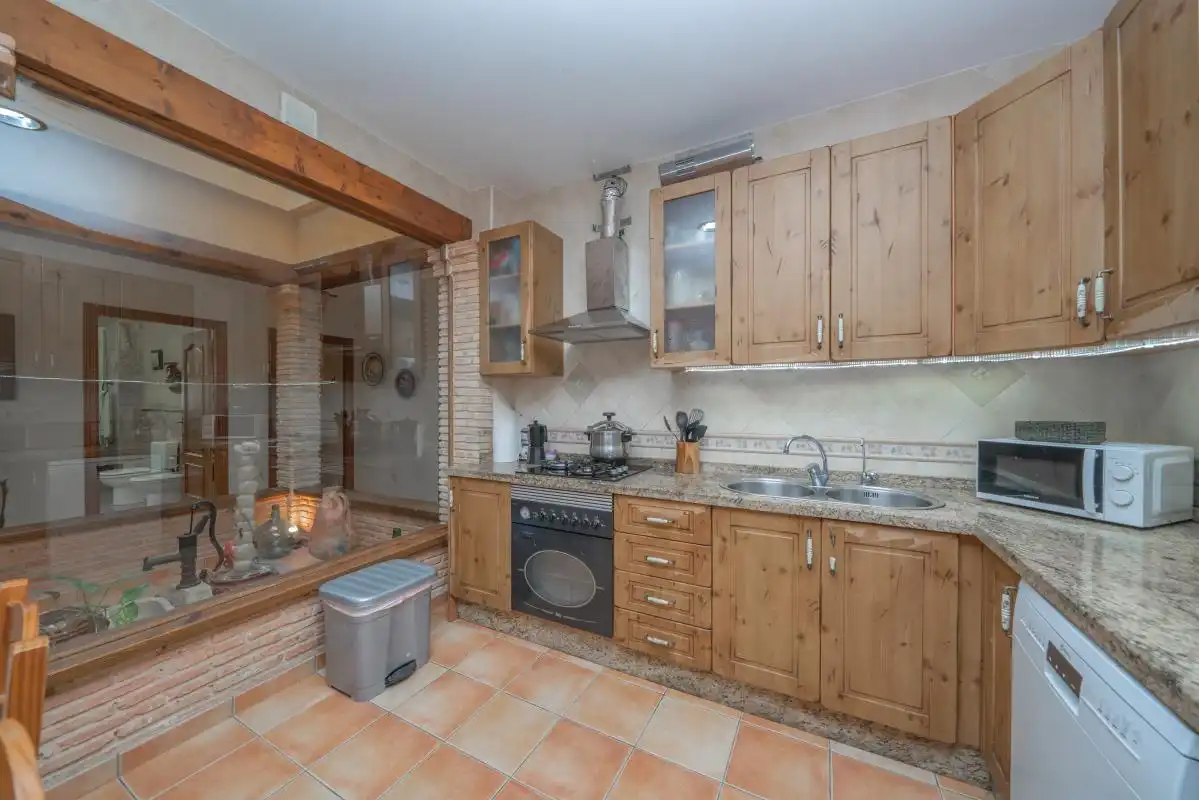 Kitchen of Houses for sale in San Vicente del Raspeig / Sant Vicent del Raspeig  with Air Conditioner, Heating and Private garden