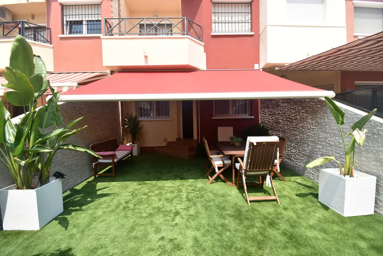 Terraza de Dúplex en venta en Pilar de la Horadada con Aire acondicionado, Calefacción y Jardín privado