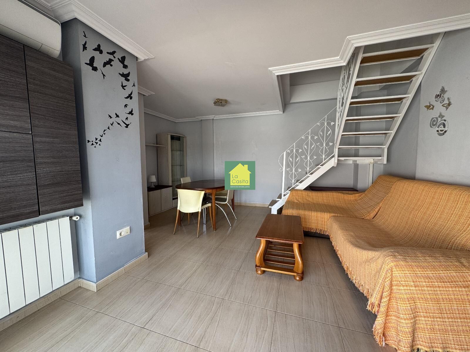 Sala d'estar de Àtic en venda en  Albacete Capital amb Aire condicionat, Calefacció i Terrassa