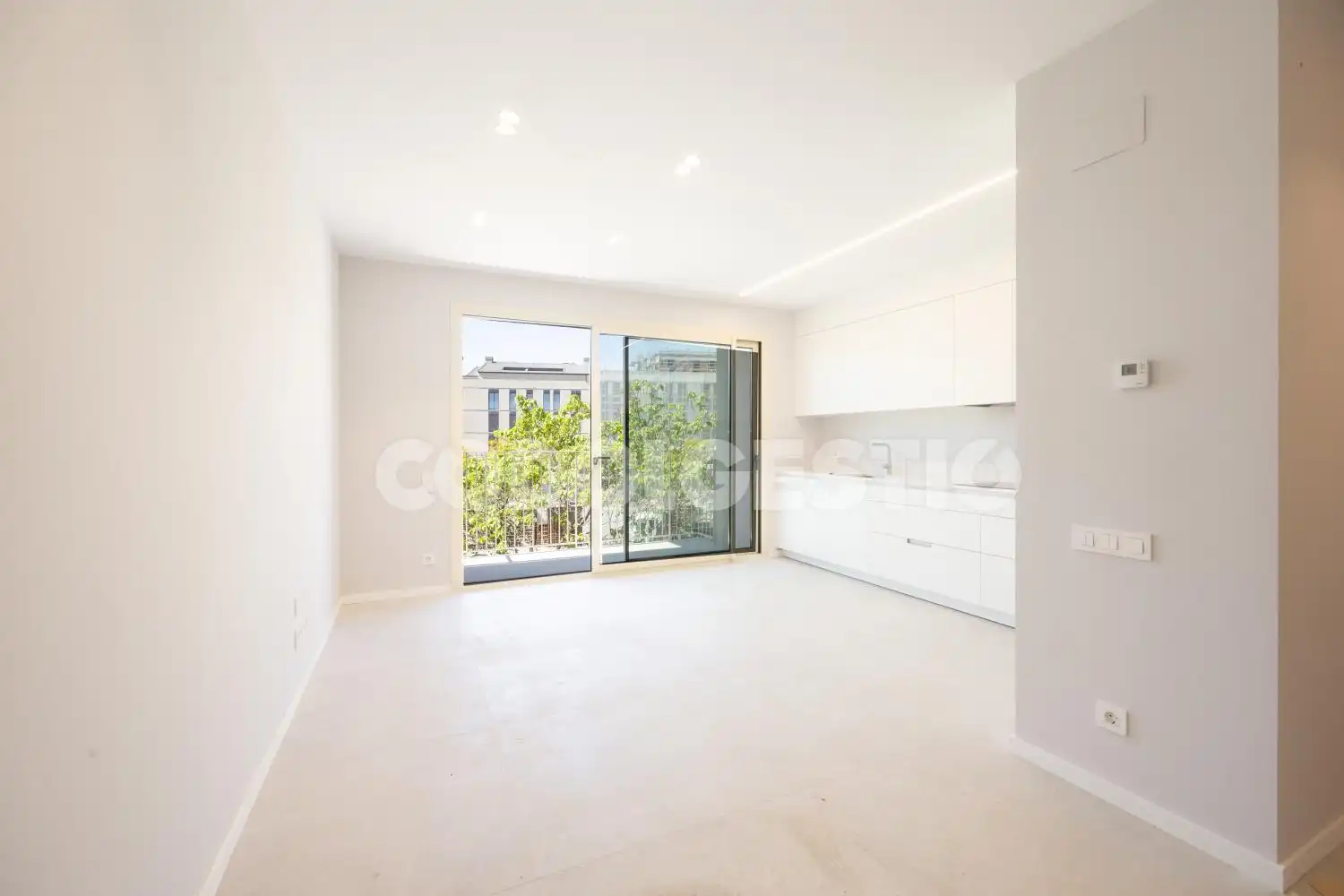 Sala de estar de Piso de alquiler en Vic con Terraza