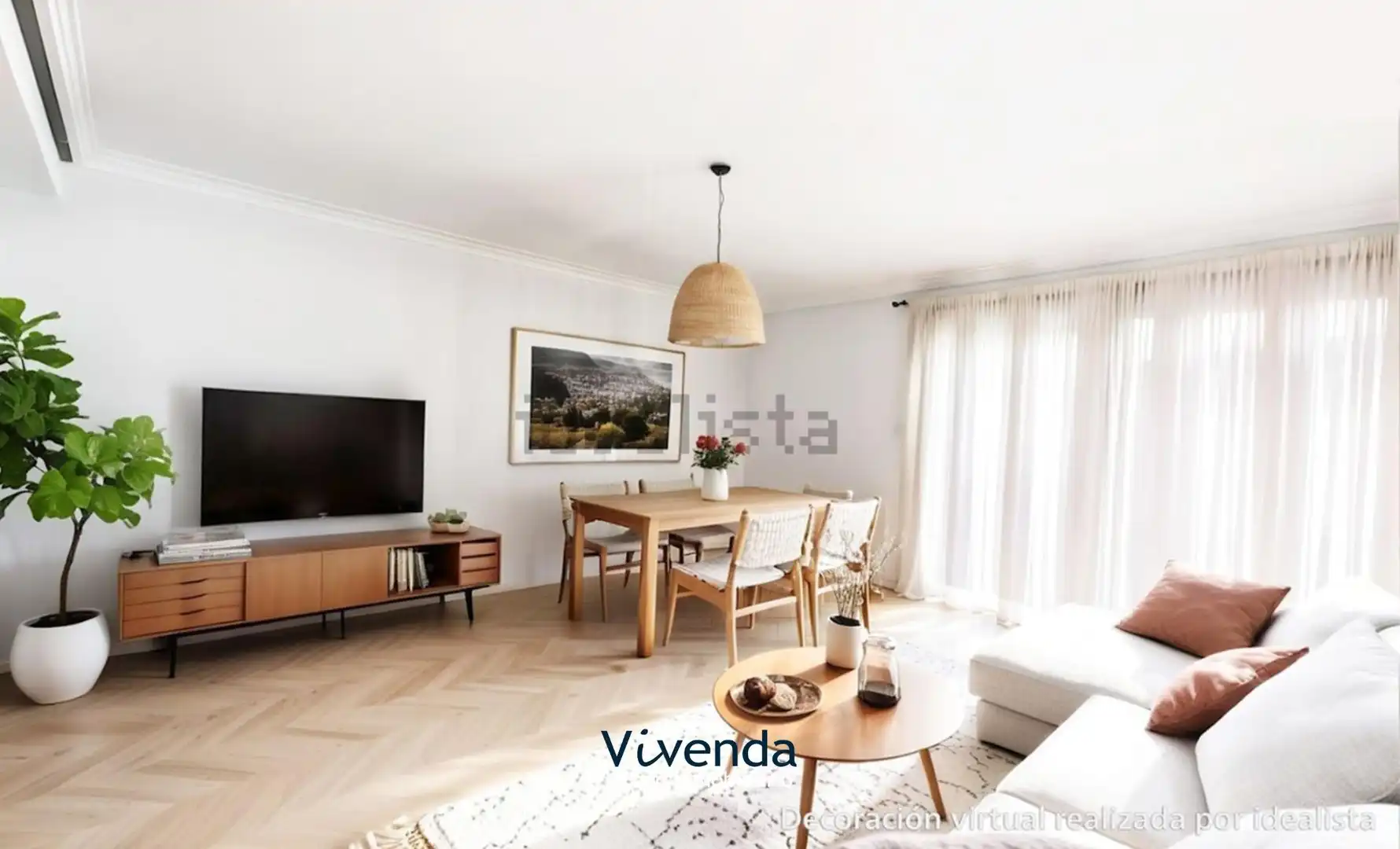 Sala d'estar de Pis en venda en Madrid amb Aire condicionat, Calefacció i Parquet