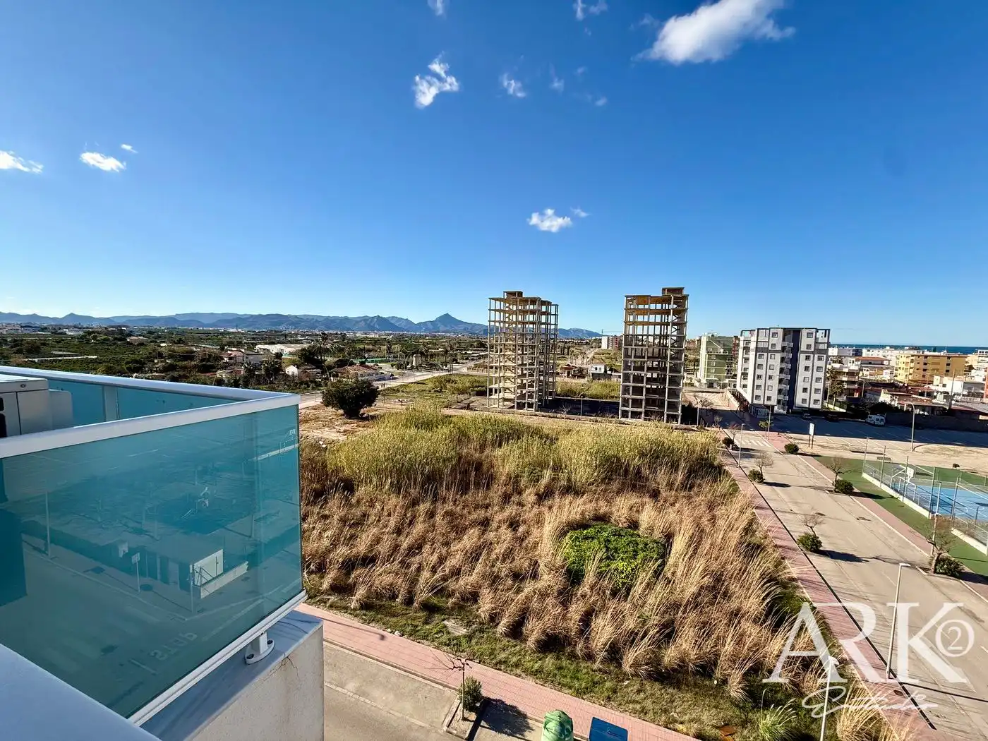 Vista exterior de Apartamento en venta en Piles con Aire acondicionado, Calefacción y Terraza