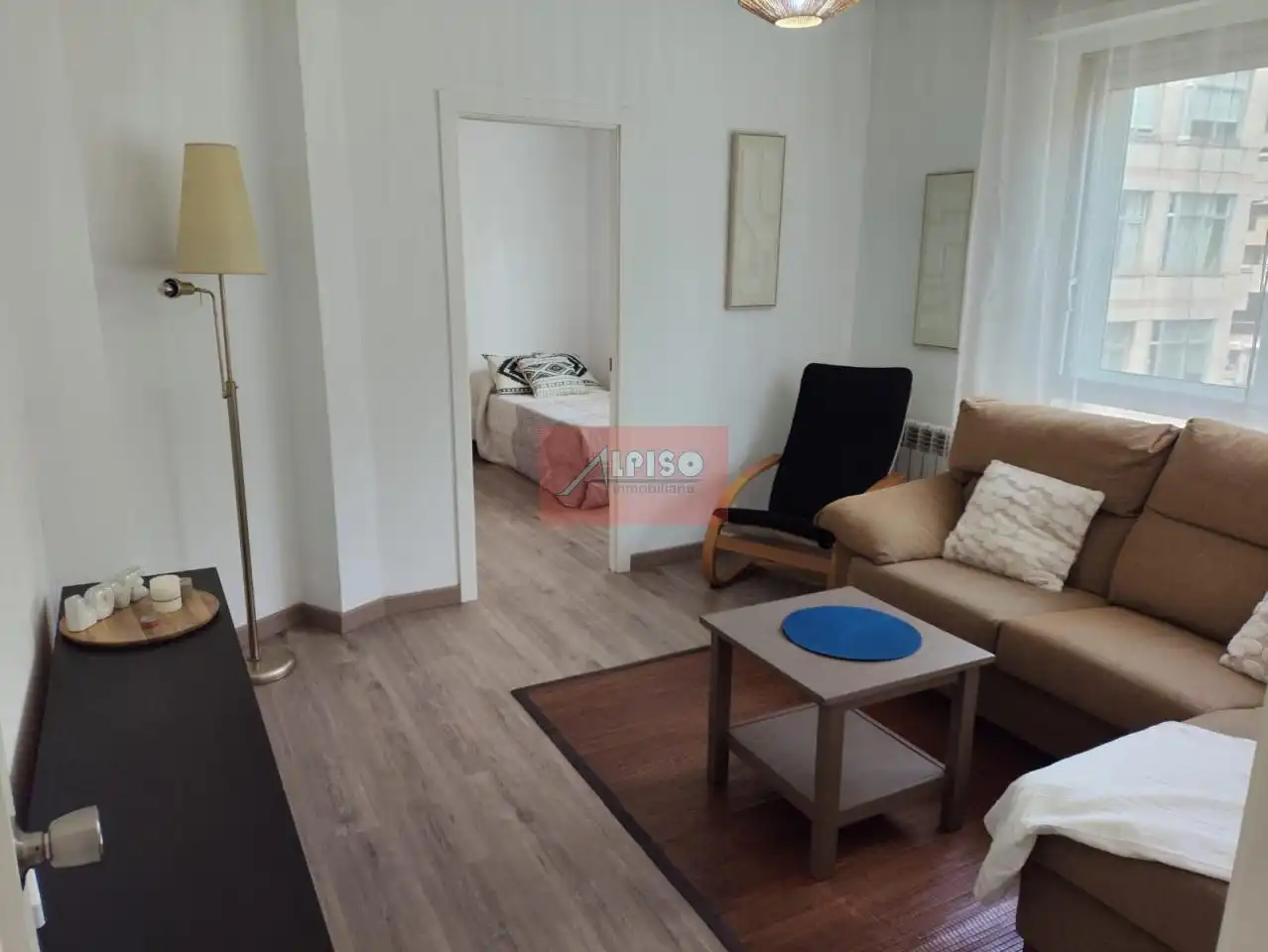 Living room of Flat for sale in Ourense Capital   with Heating and Furnished