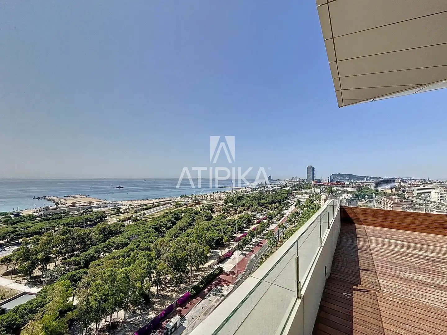 Terraza de Ático en venta en Barcelona con Aire acondicionado, Parquet y Terraza