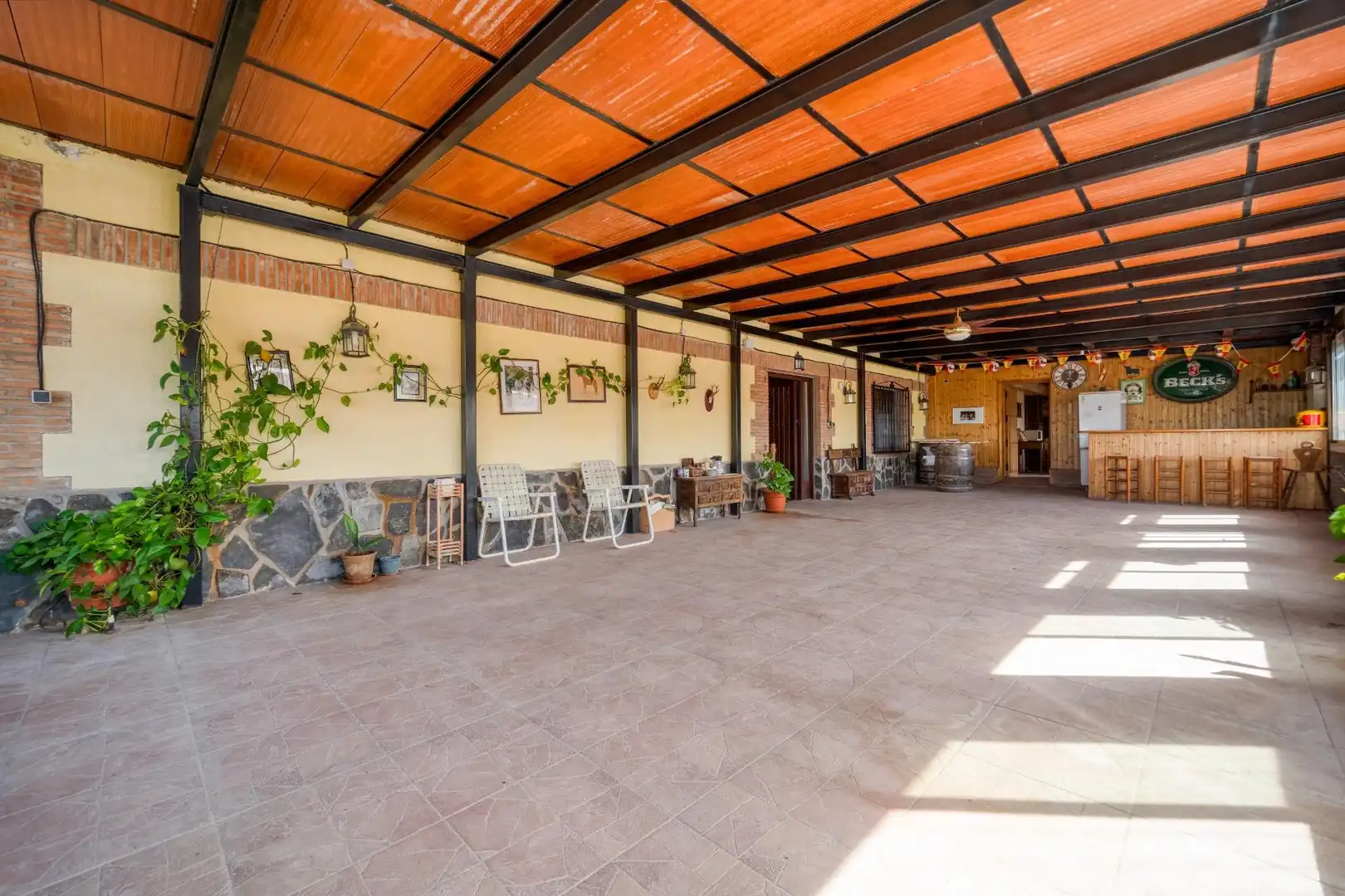 Terraza de Casa o chalet en venta en San Martín de Pusa con Aire acondicionado, Calefacción y Jardín privado