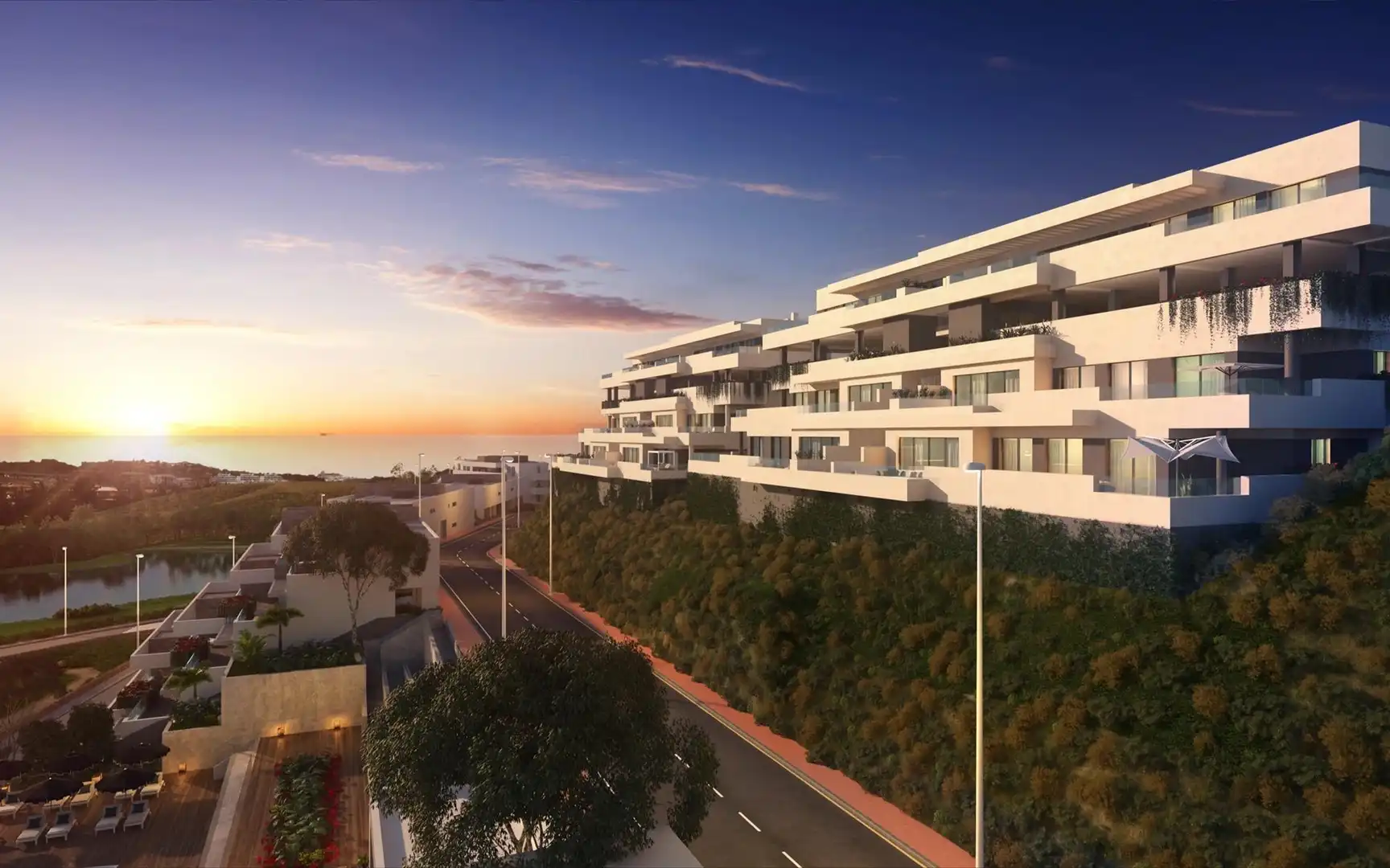 Apartment with lift for sale in Mijas