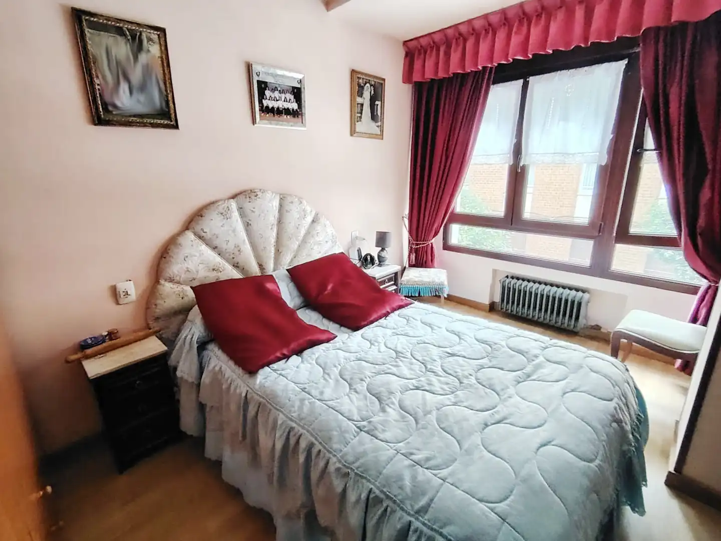 Schlafzimmer von Wohnung zum Verkauf in Gijón  mit Heizung, Parkett und Terrasse