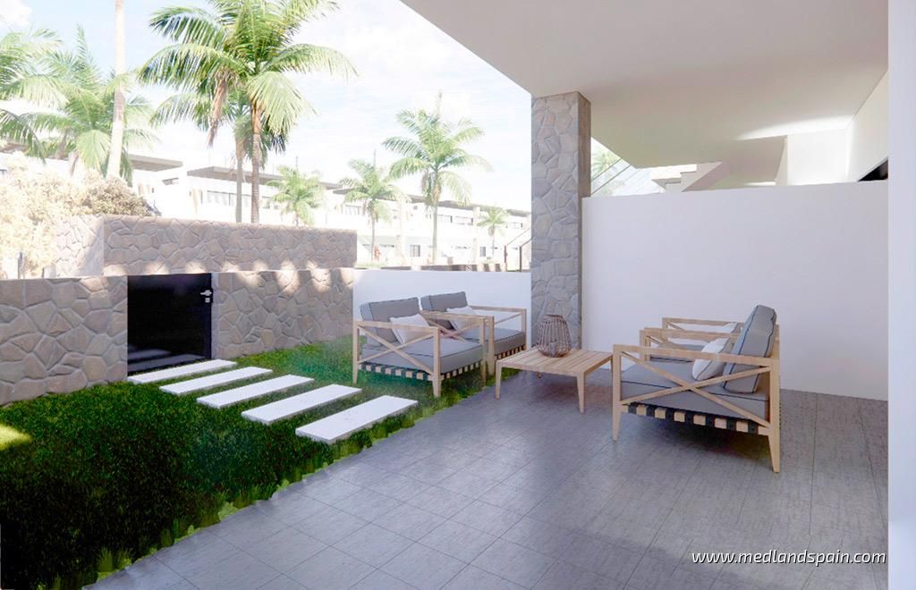 Terraza de Apartamento en venta en Orihuela con Aire acondicionado, Calefacción y Jardín privado
