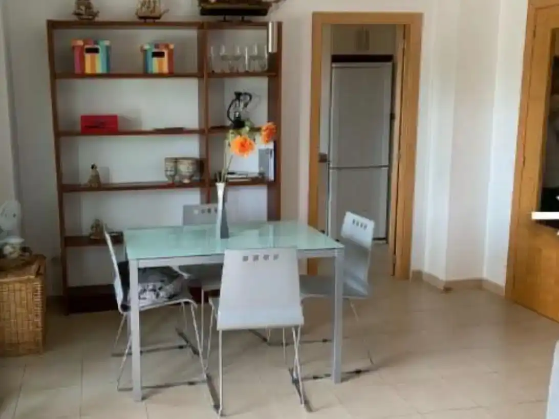 Menjador de Apartament de lloguer en Almenara amb Aire condicionat i Piscina