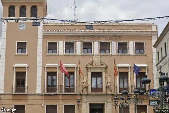 Vista exterior de Casa adosada en venta en Elda