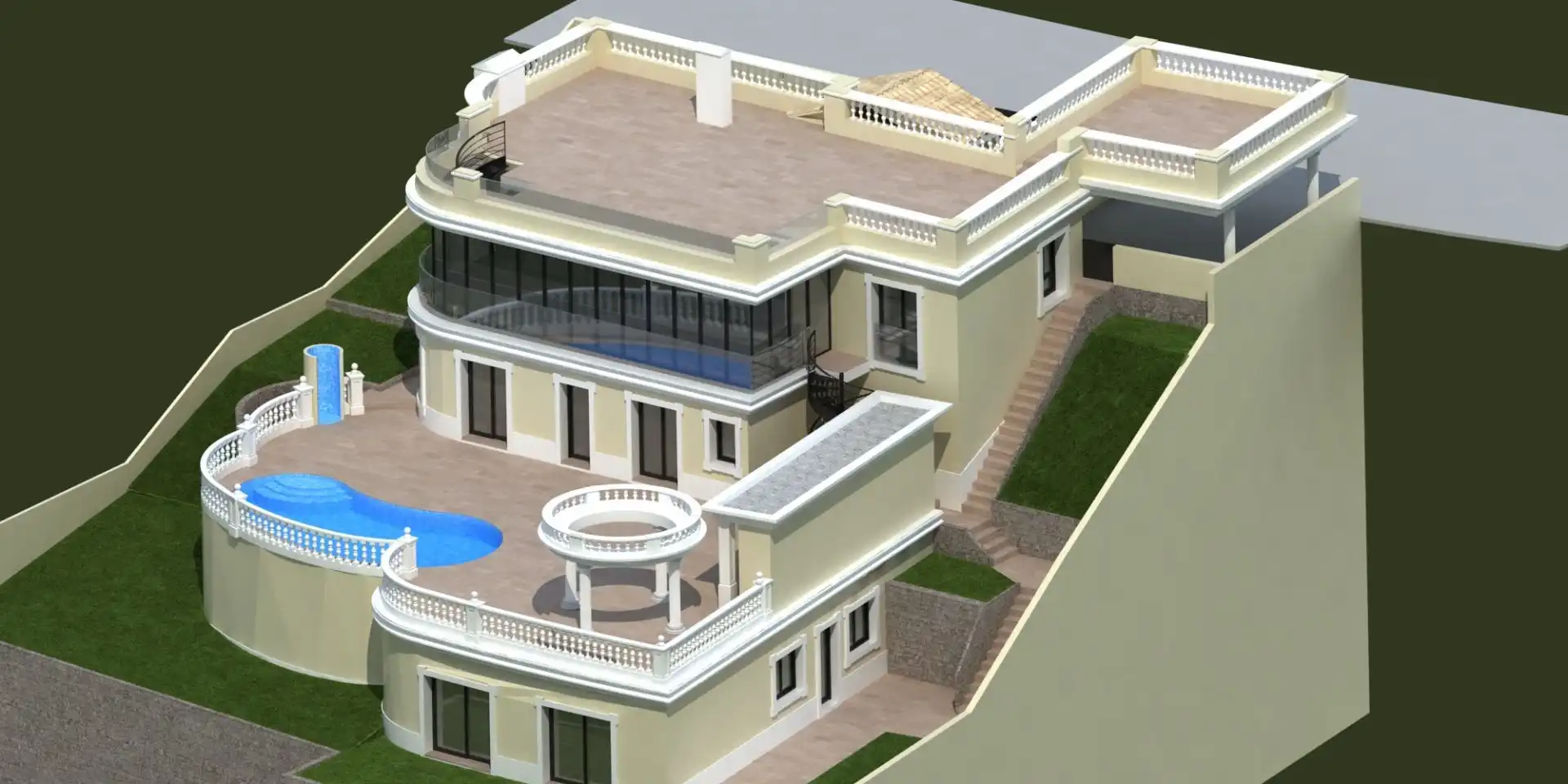Houses for sale in Jávea / Xàbia  with Private garden and Swimming Pool