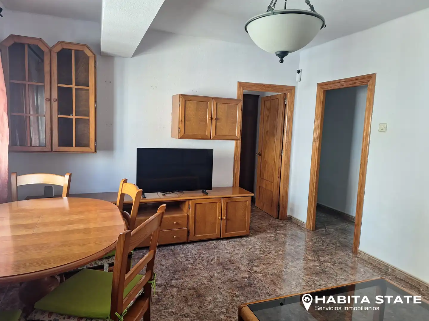 Living room of Flat for rent in Almería  with Furnished, Oven and Washing machine