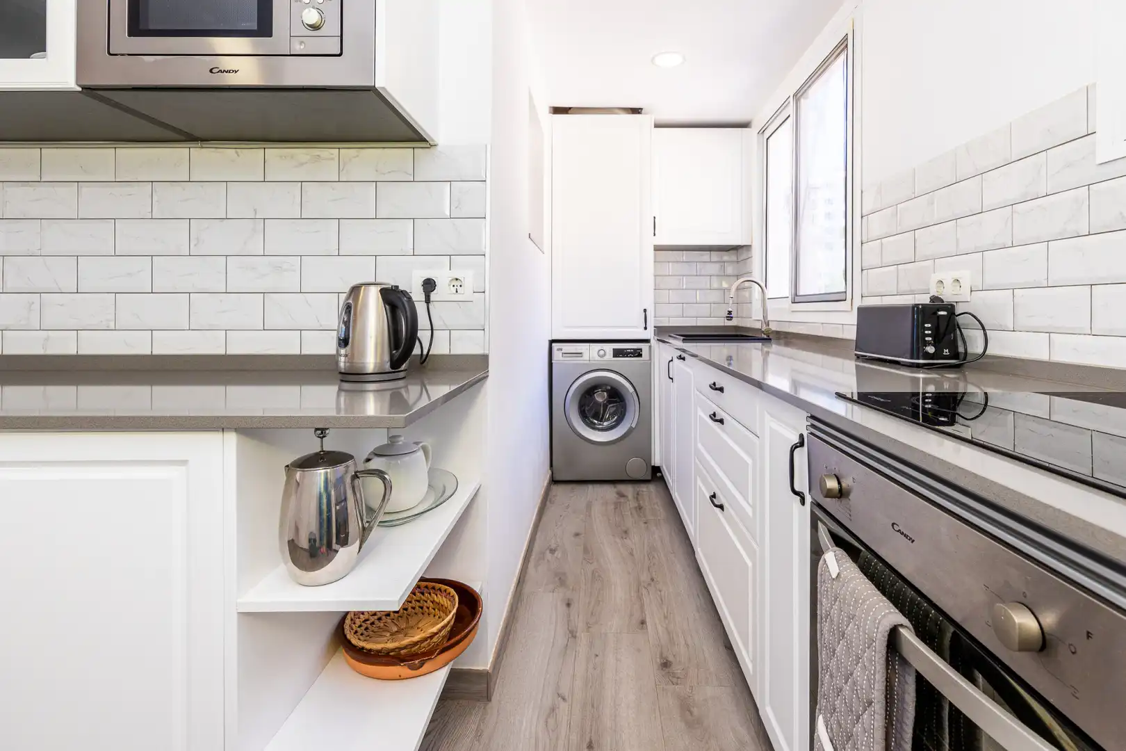 Kitchen of Apartments for sale in Fuengirola  with Air Conditioner, Terrace and Swimming Pool