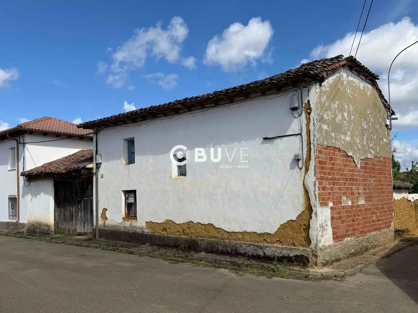 Vista exterior de Casa o chalet en venta en Almanza con Calefacción, Jardín privado y Trastero