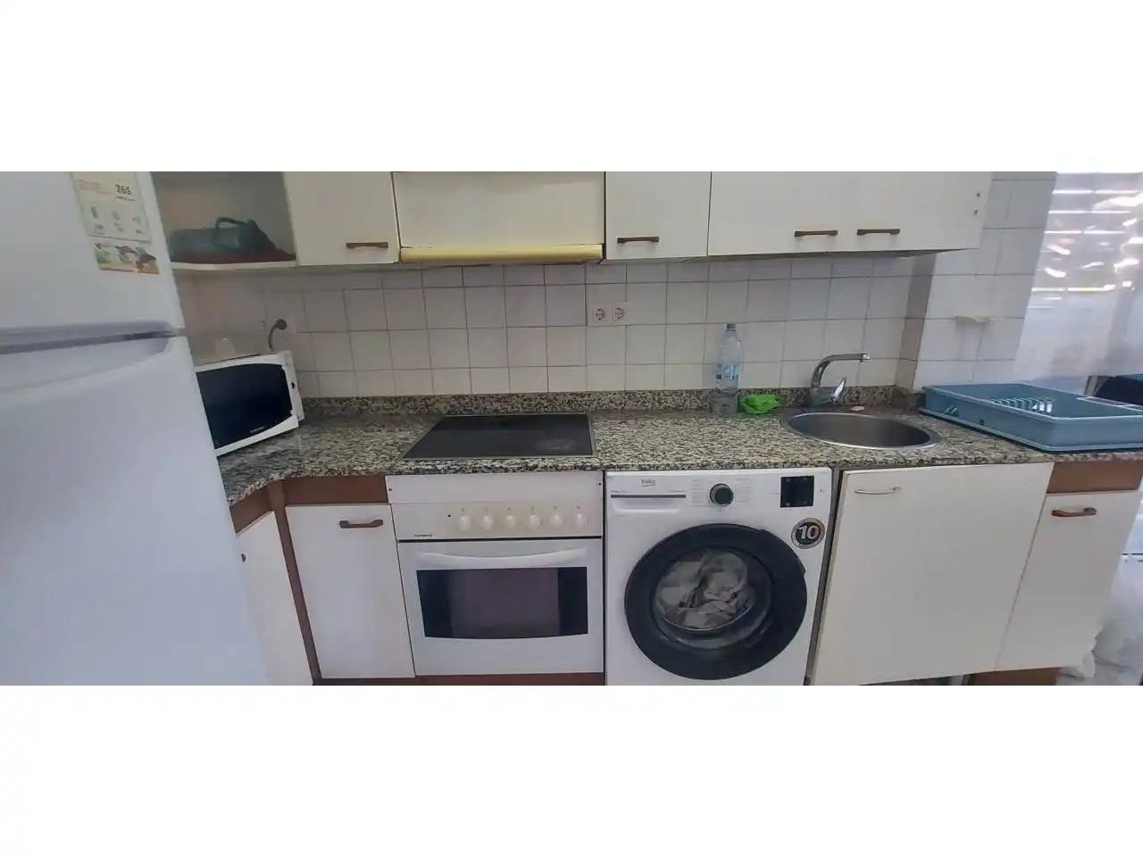 Kitchen of Flat for sale in  Logroño  with Heating, Terrace and Storage room