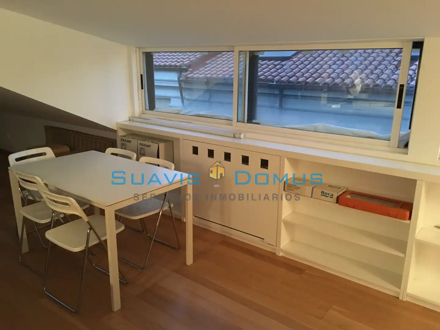 Terraza de Apartamento de alquiler en Zamora Capital  con Calefacción, Amueblado y Horno