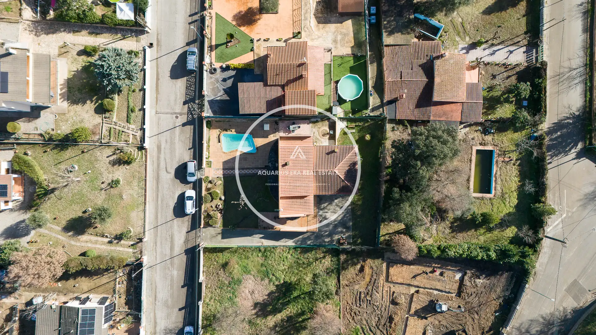 Vista exterior de Casa o chalet en venta en Santa Coloma de Farners con Calefacción, Jardín privado y Piscina