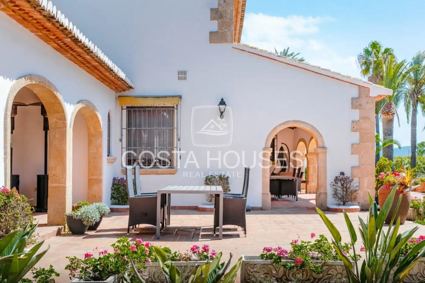 Terrace of Houses for sale in Jávea / Xàbia  with Air Conditioner, Private garden and Terrace