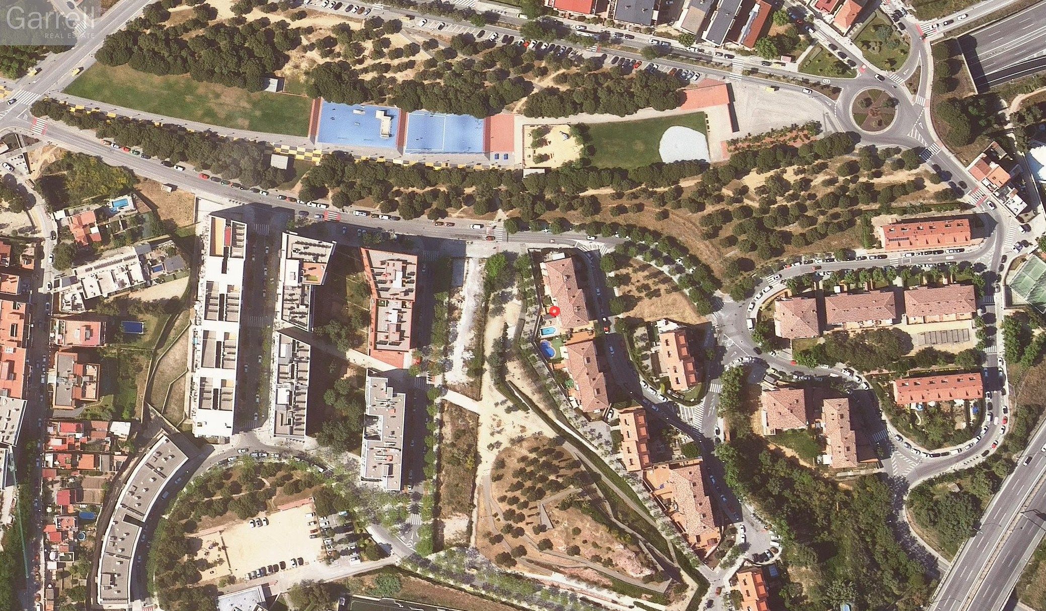 Exterior view of Flat for sale in Montgat  with Swimming Pool