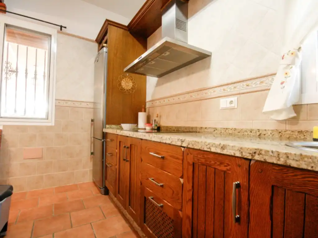 Cocina de Finca rústica de alquiler en Coín