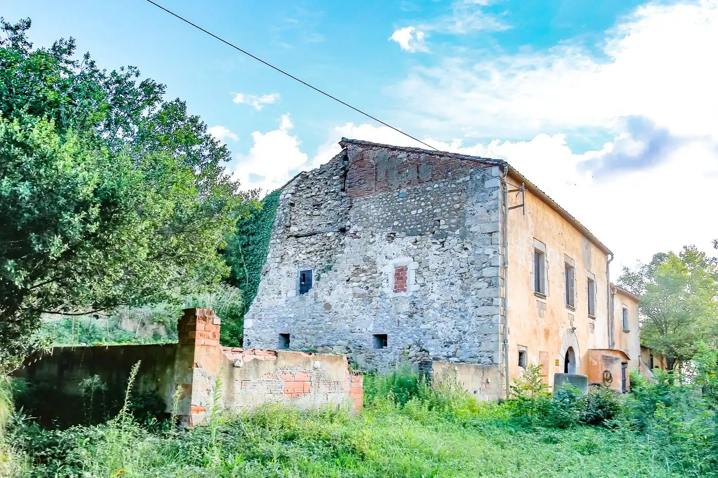 Vista exterior de Finca rústica en venda en Arbúcies