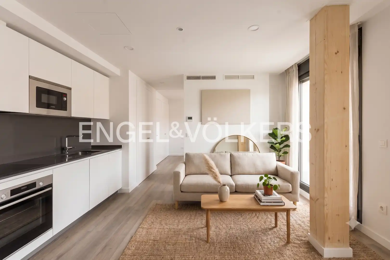 Sala d'estar de Àtic de lloguer en Madrid amb Aire condicionat, Calefacció i Terrassa