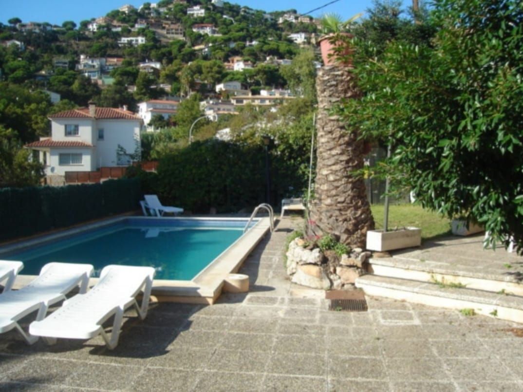 Piscina de Casa o xalet en venda en Lloret de Mar amb Calefacció, Jardí privat i Terrassa