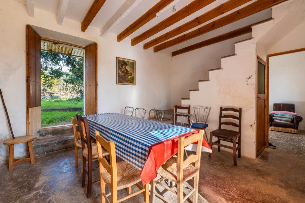 Menjador de Finca rústica en venda en Santa Coloma de Farners amb Jardí privat