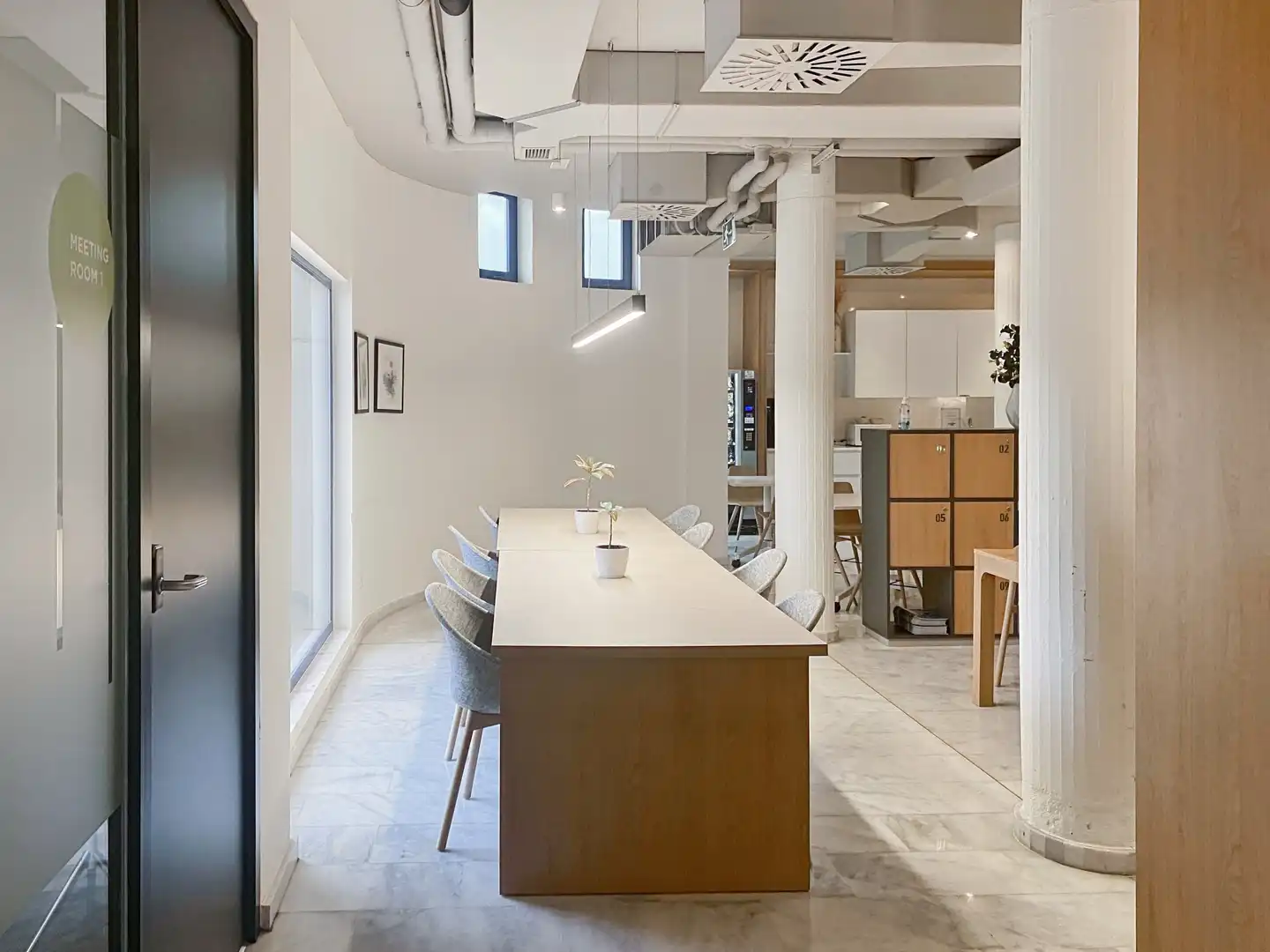 Comedor de Oficina de alquiler en Alicante / Alacant con Aire acondicionado, Calefacción y Amueblado