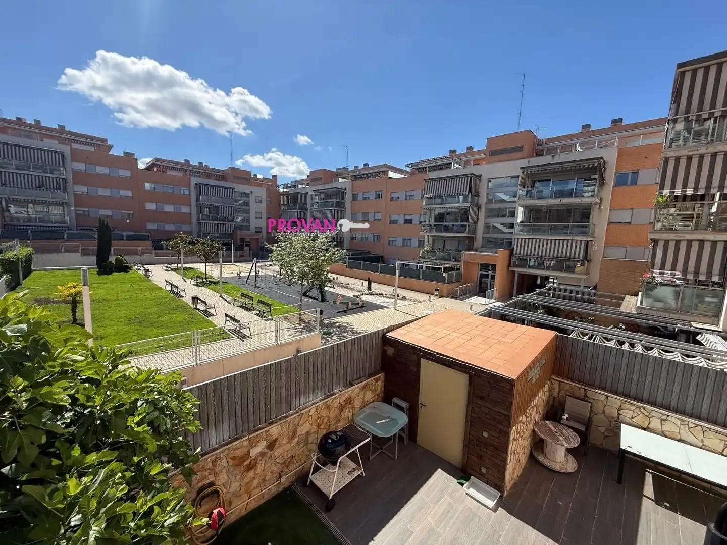 Exterior view of Flat for sale in Parla  with Heating, Terrace and Storage room