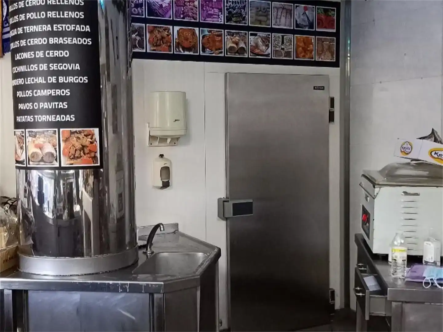 Cocina de Local de alquiler en A Coruña Capital 