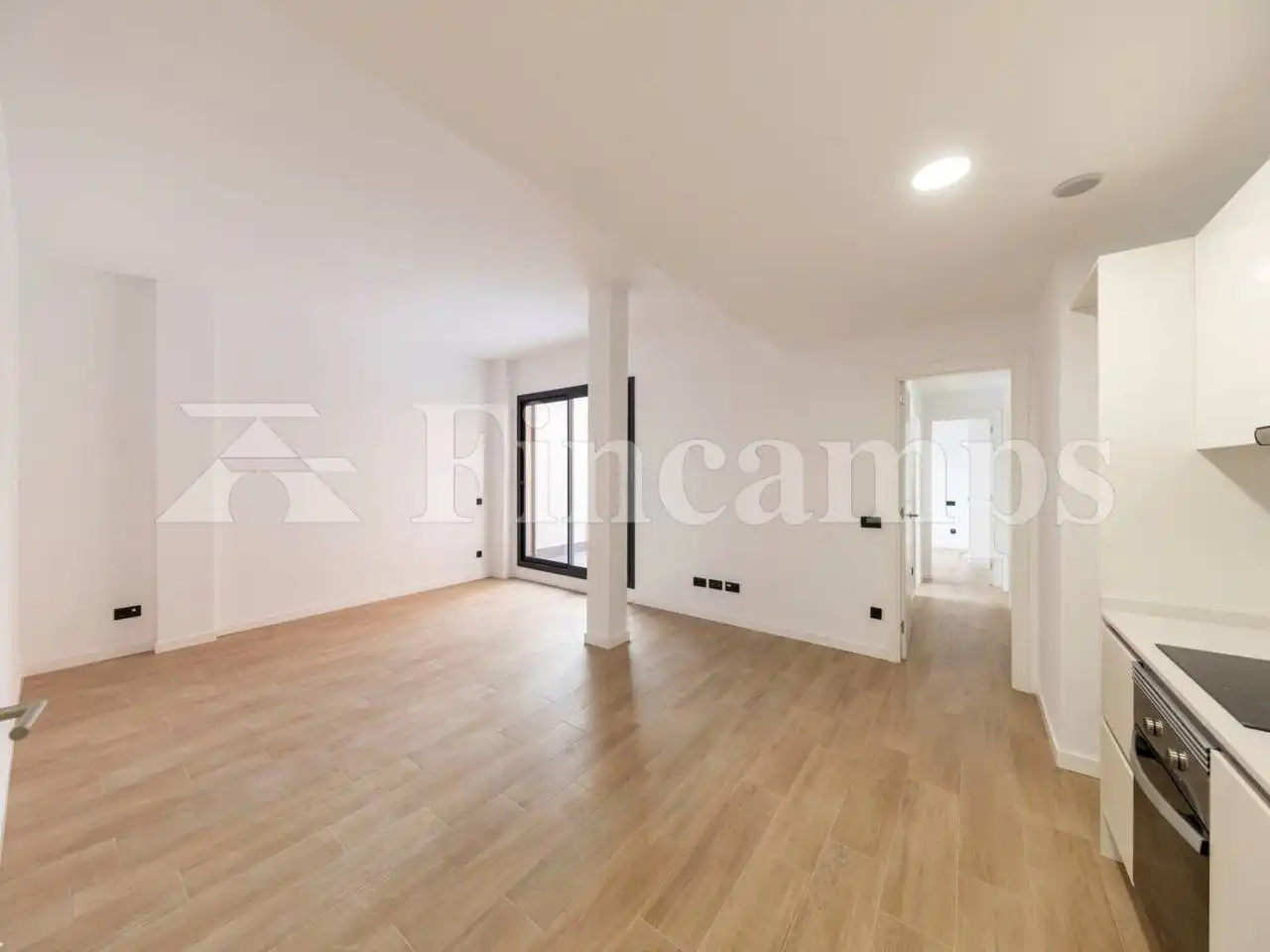 Living room of Flat for rent in Sabadell  with Air Conditioner, Heating and Storage room