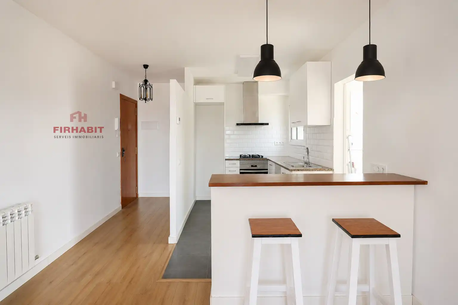 Kitchen of Flat for sale in Arenys de Mar  with Air Conditioner, Heating and Parquet flooring