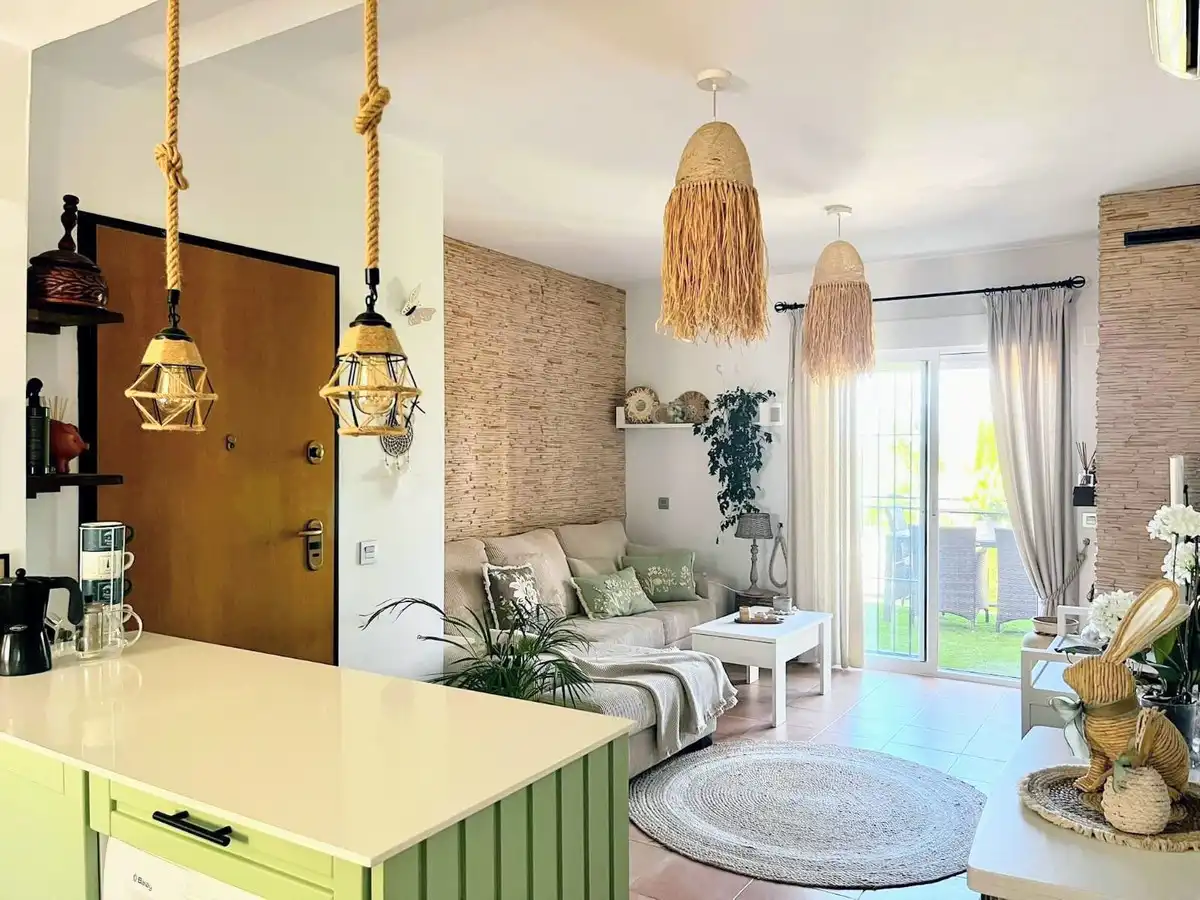 Sala d'estar de Apartament en venda en Cartagena amb Aire condicionat, Terrassa i Traster