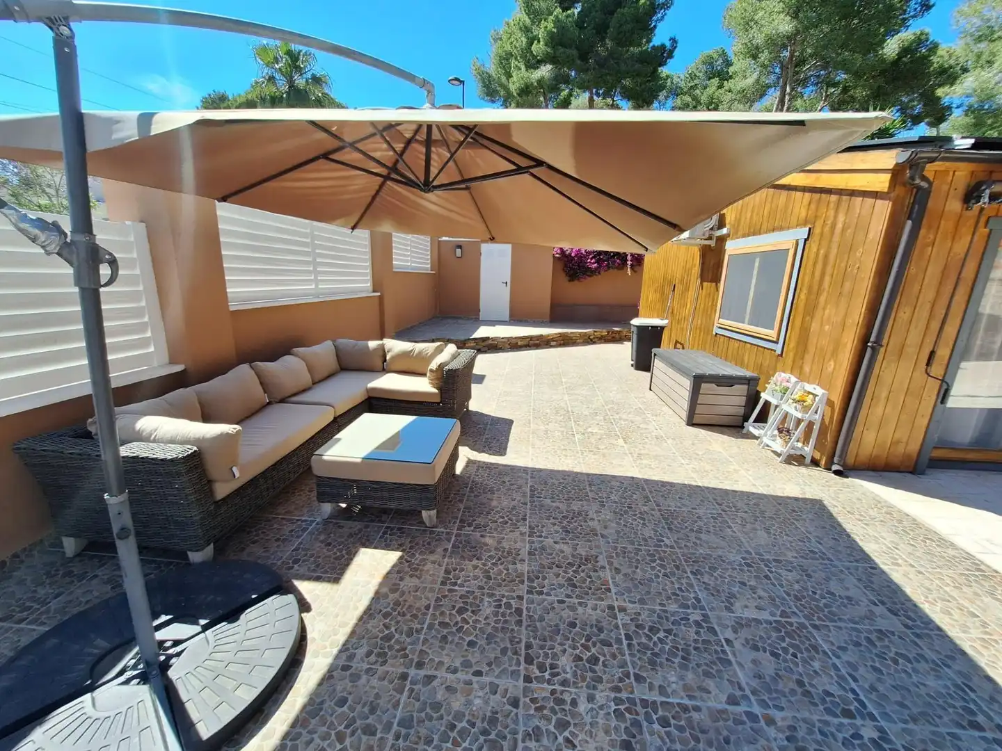 Terrassa de Casa o xalet en venda en Pilar de la Horadada amb Piscina