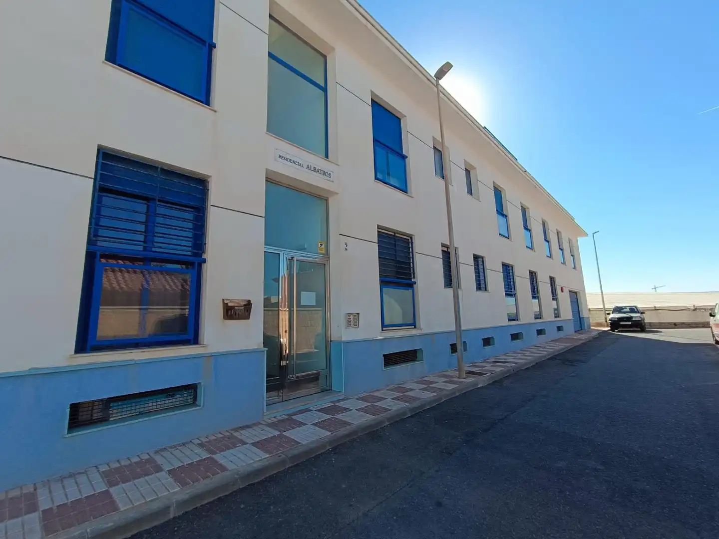 Exterior view of Flat for rent in Balanegra  with Air Conditioner, Heating and Furnished