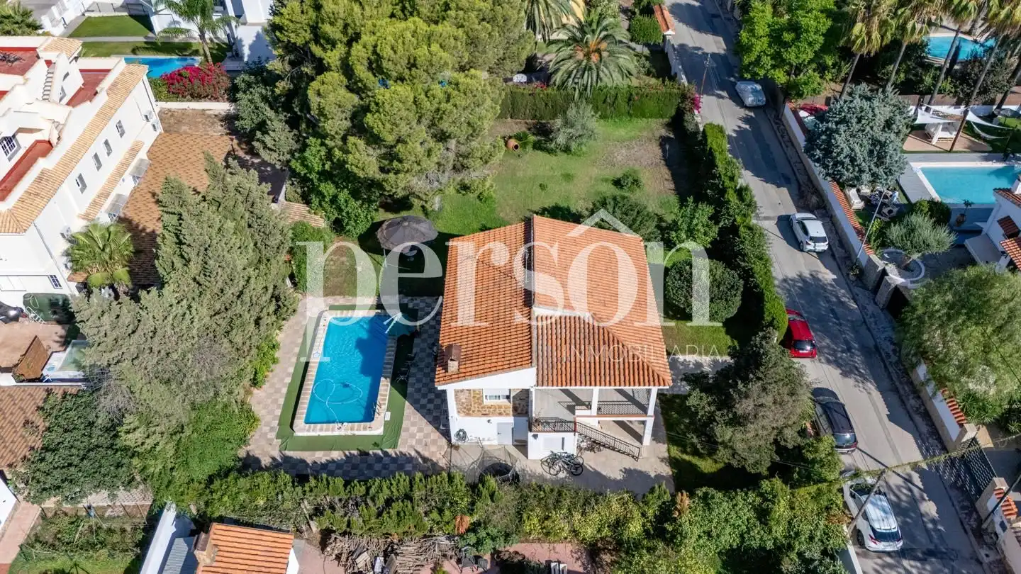 Exterior view of Houses for sale in Bétera  with Private garden, Terrace and Swimming Pool