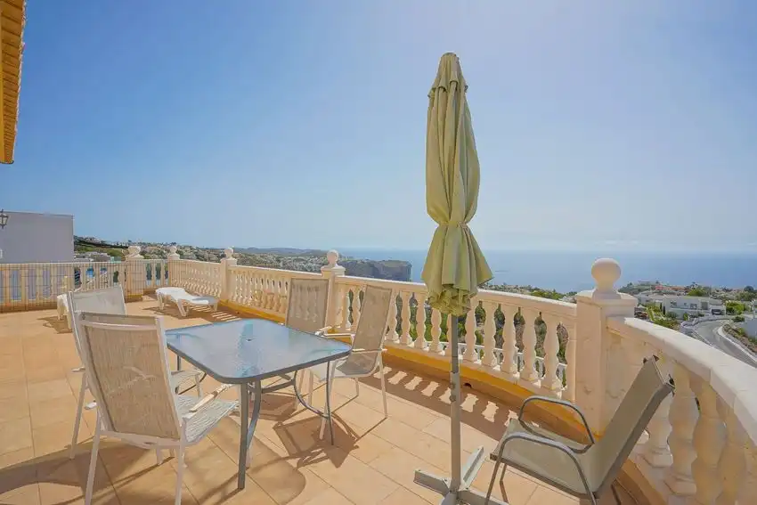 Terraza de Casa o chalet en venta en Benitachell / El Poble Nou de Benitatxell con Aire acondicionado, Calefacción y Terraza