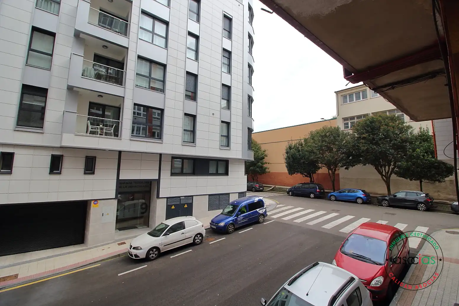Vista exterior de Oficina en venta en Gijón  con Calefacción